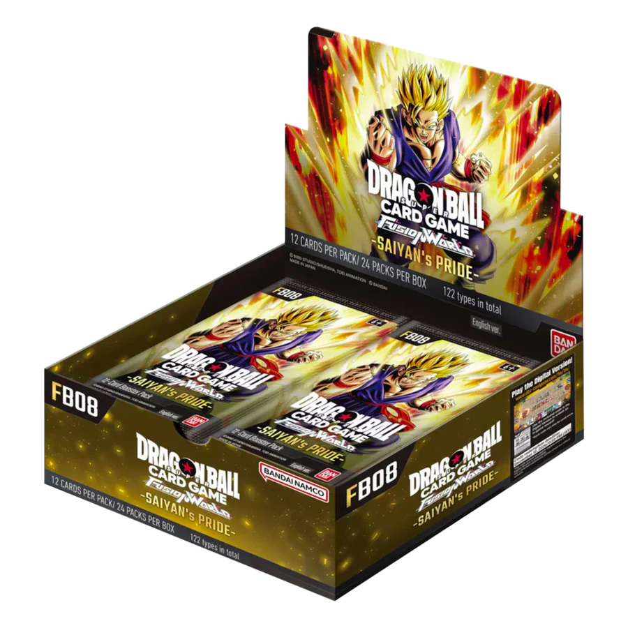 Saiyan's Pride FB08 Display 24 Buste (EN)