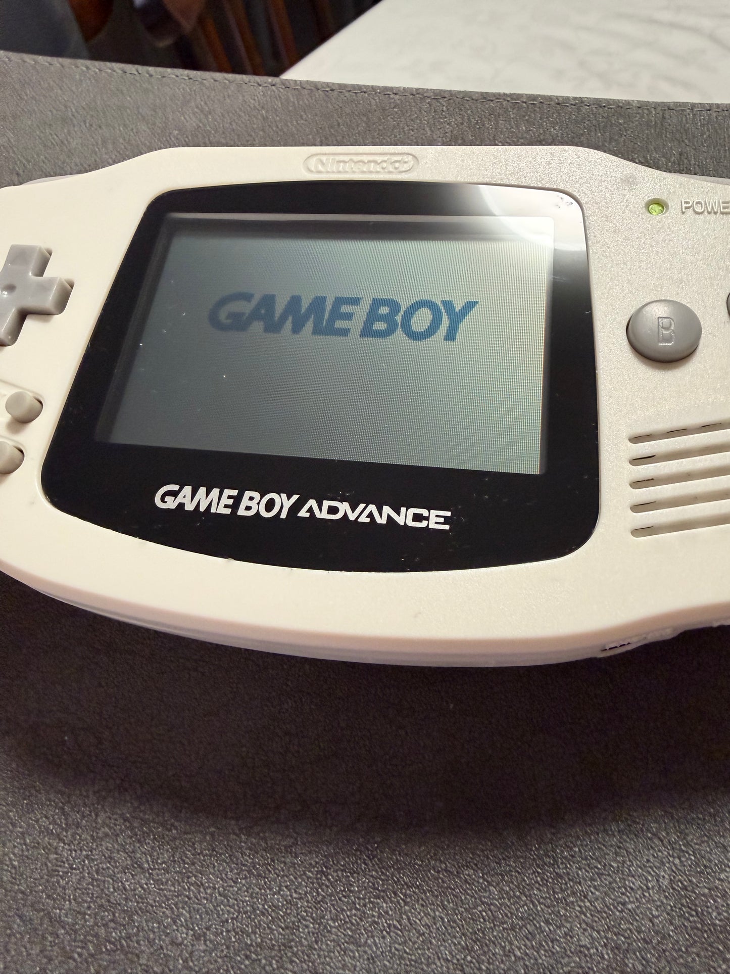 GAME BOY ADVANCE ARCTIC WHITE AGB-001