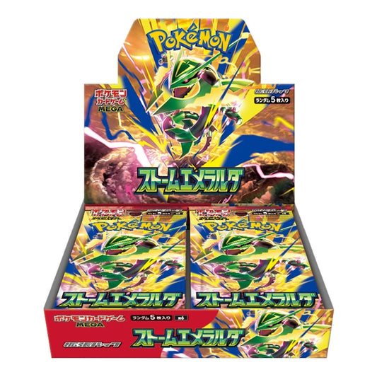 Pokémon M6 Storm Emerald Booster Display Box Sealed JAP