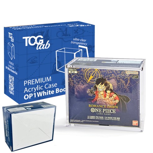 Premium Case Protettivo per OP1 White Bottom Magnetico in Plexiglass